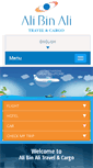 Mobile Screenshot of alibinalitravel.com